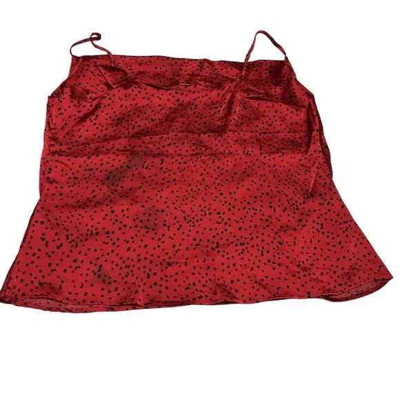 NWT Zenobia Cowl Neck Spaghetti Strap Blouse - Picture 3 of 4